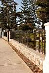 Army Navy Custom Iron Fence