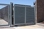 San Diego Yacht Club Louvered Slide Gates-828852187